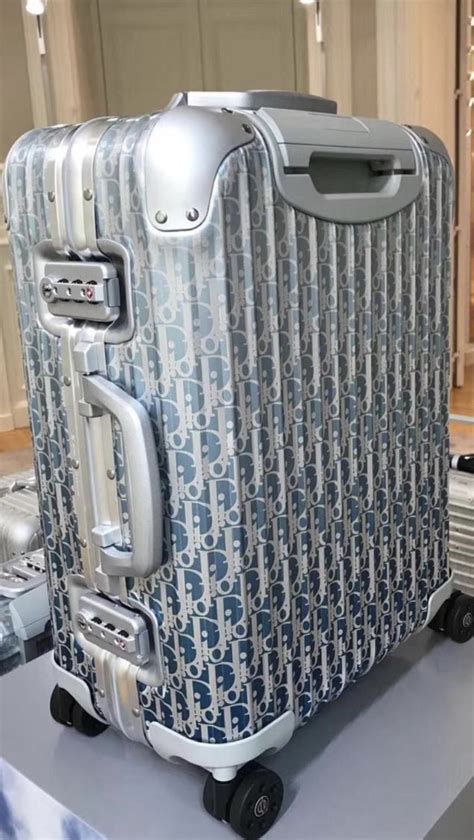 rimova dior|Dior Rimowa luggage price.